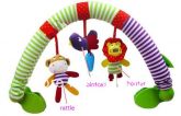 Arco para carrinho de bebê